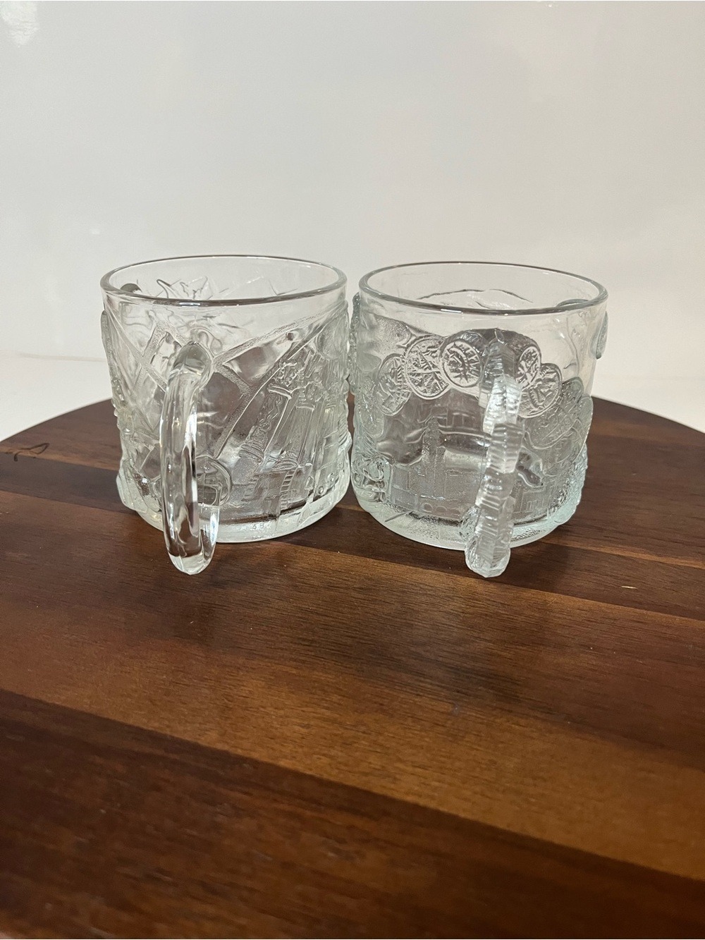 Vintage 1995 McDonald’s Batman Forever Glass Mugs Set of 2 Two-Face Riddler - Picture 5 of 7